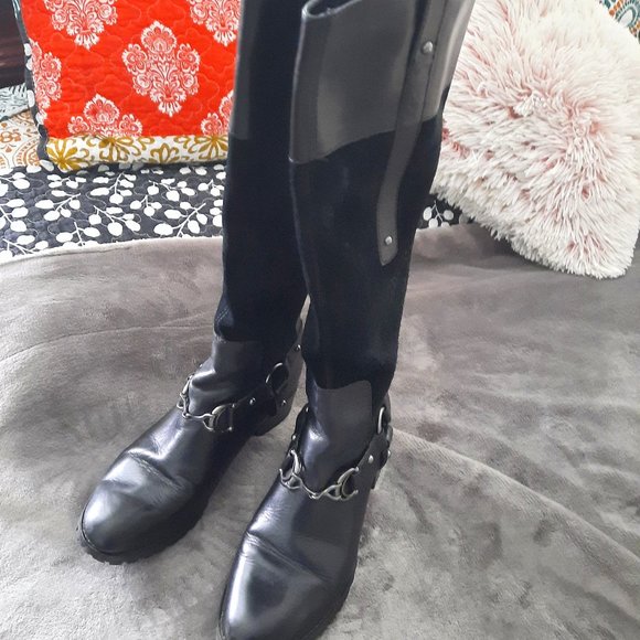 Etienne Aigner Shoes - Etienne Aigner Leather riding Boots